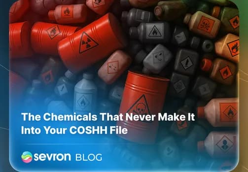 Hidden chemicals in the workplace that often miss COSHH compliance documentation