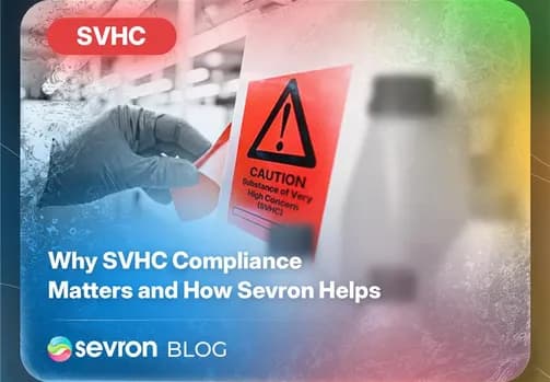 SVHC REACH compliance chemical labeling and safety management