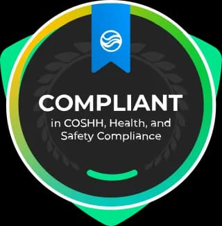 Compliant in COSHH, health and safety compliance — Sevron Accelerated Compliance Framework stage three