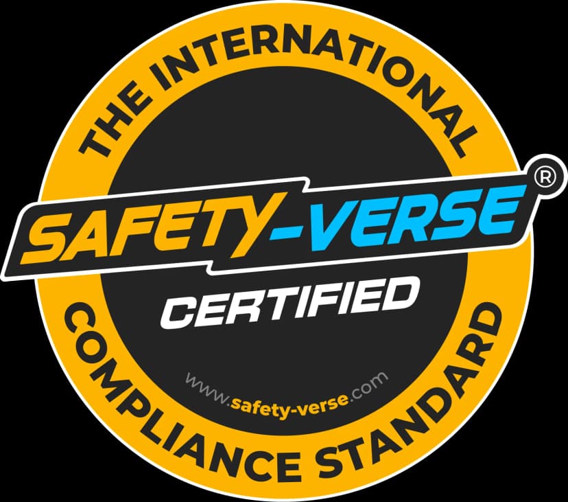 Safety-Verse certified partner badge