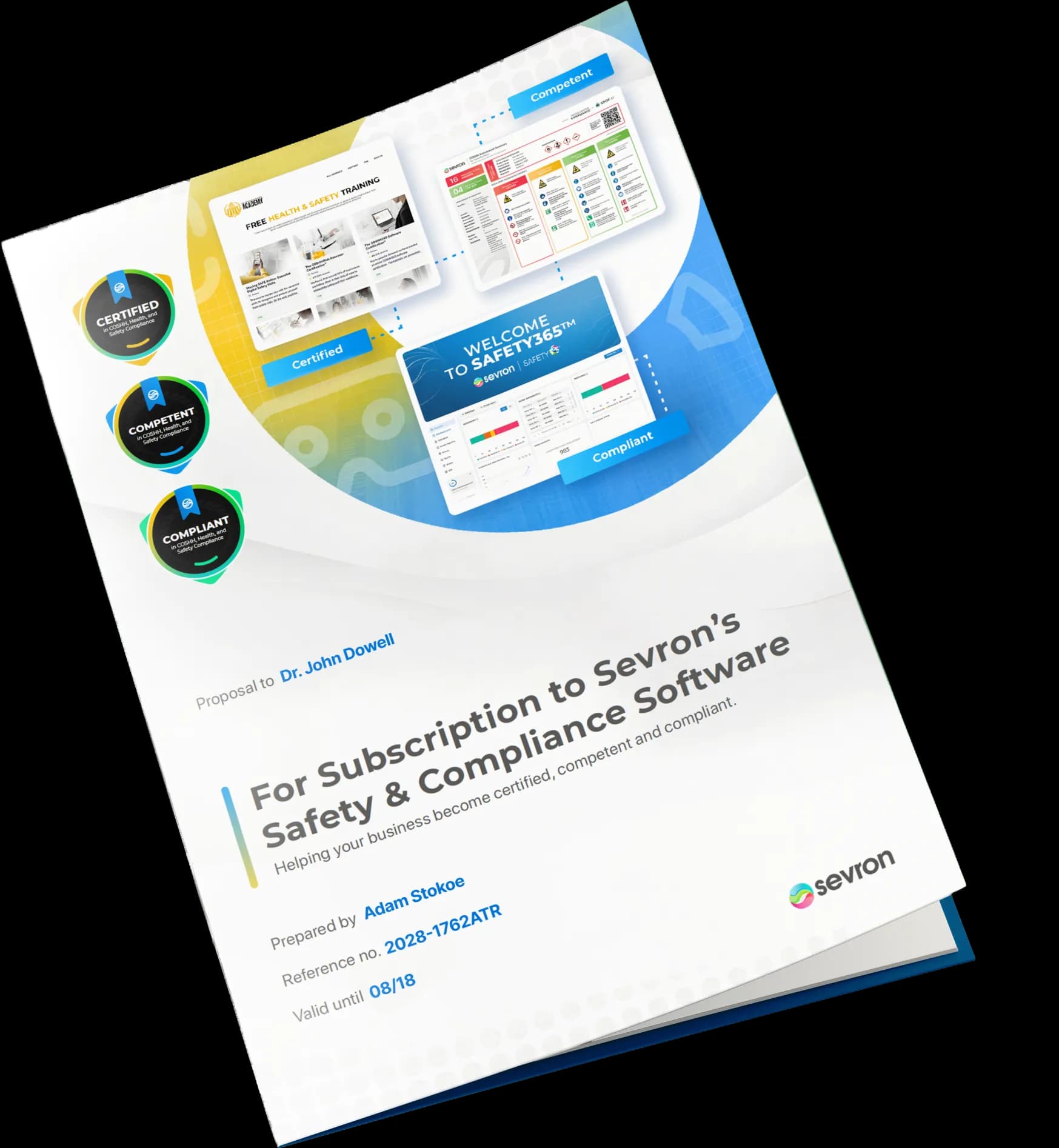 Safety365 subscription proposal preview